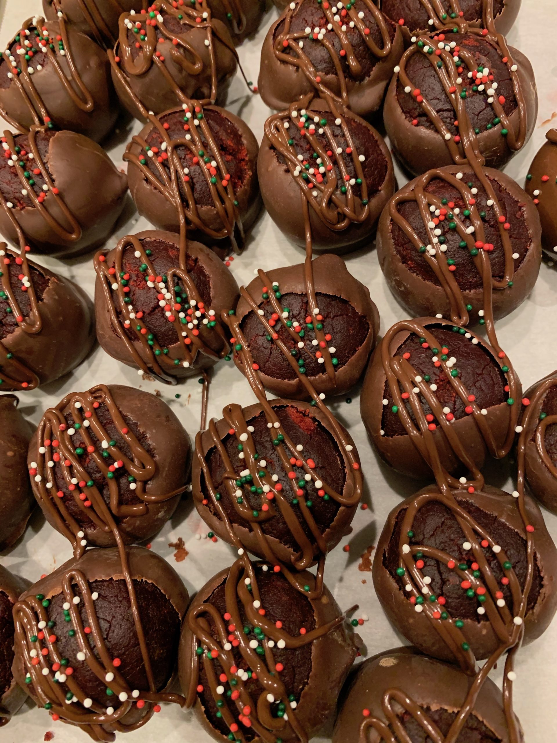 Red Velvet Buckeyes – Olive You Most